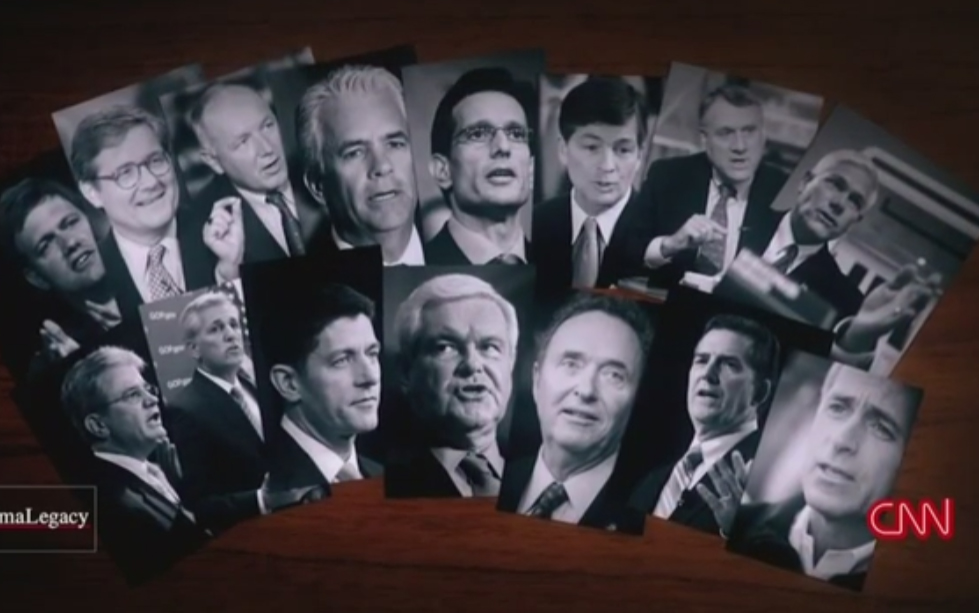 CNN Salutes Saintly Obama, Slams Scary GOP